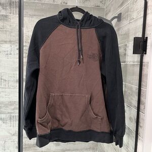 Harley-Davidson Brown and Black Raglan Pullover Hoodie